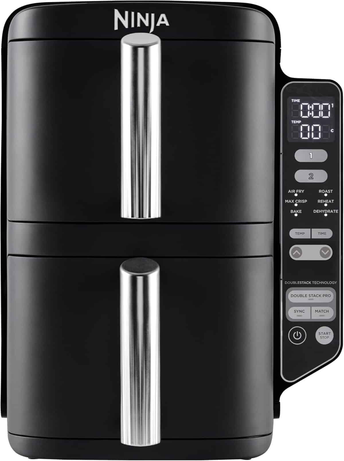 Test : ninja Double Stack, friteuse verticale 7, 6L à 2 tiroirs