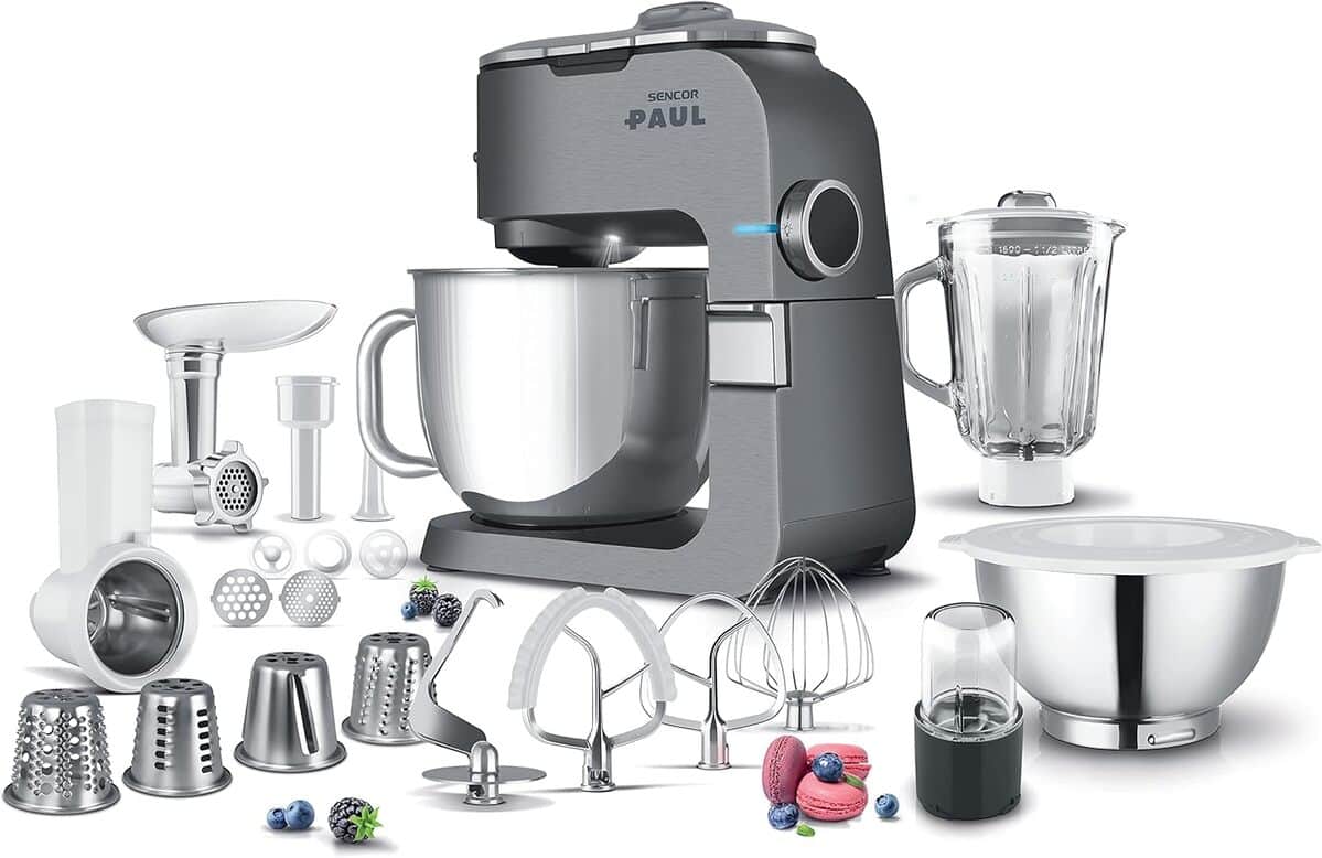 Test : robot pâtissier Sencor 1500W Premium