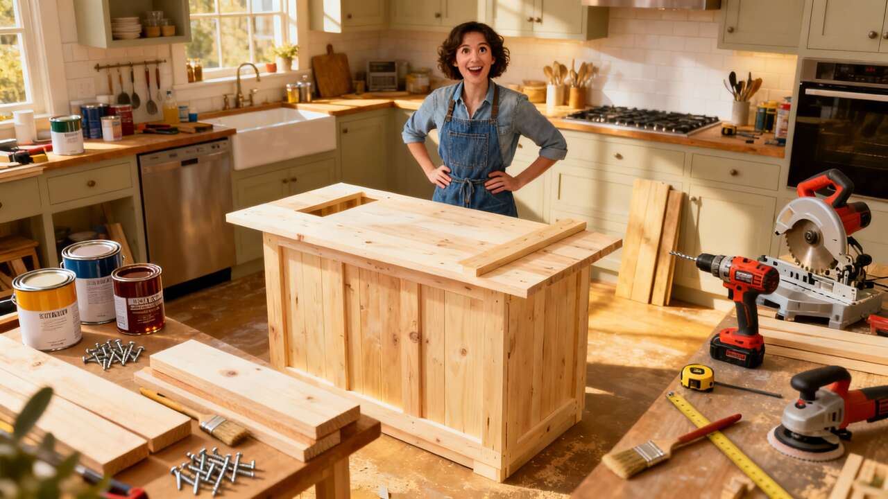 Comment créer un îlot central dans une cuisine ?