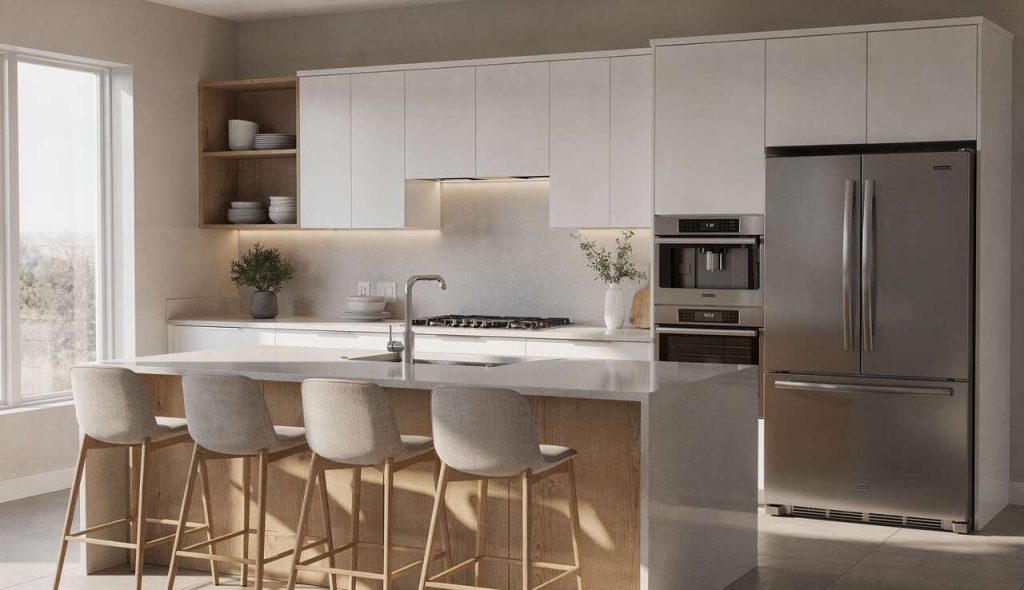 Cuisine blanche et bois : 15 idées inspirantes