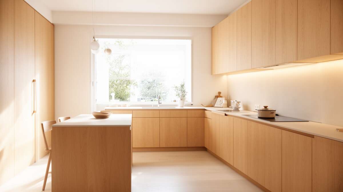 L'&eacute;clairage optimis&eacute; pour une cuisine lumineuse