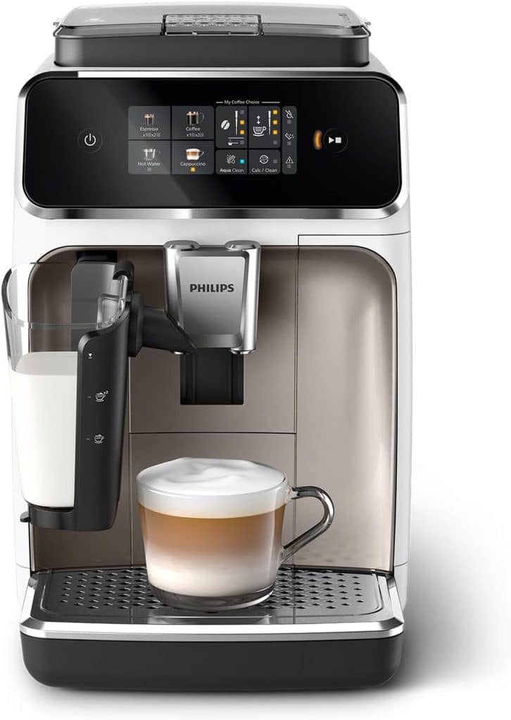 Test de la Philips Série 2300 : expresso parfait avec SilentBrew et système LatteGo