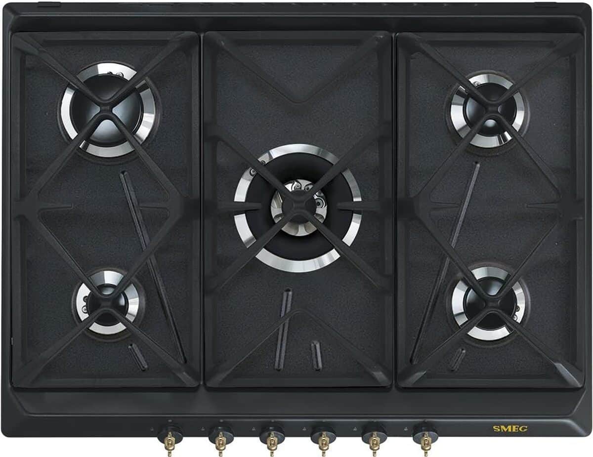 Test de la plaque de cuisson à gaz SMEG SRV876AOGH