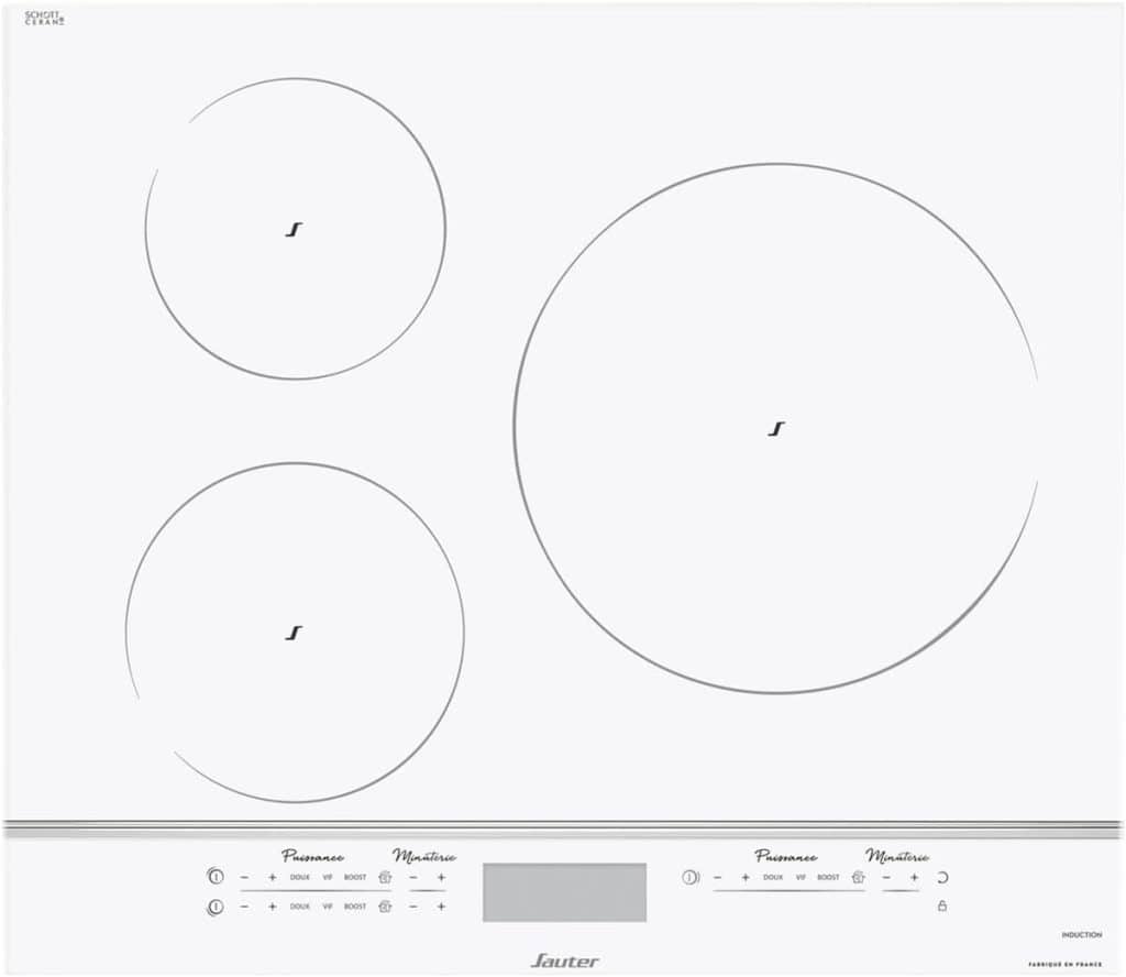 Test de la plaque induction Sauter SPI9544W : puissance et élégance en cuisine