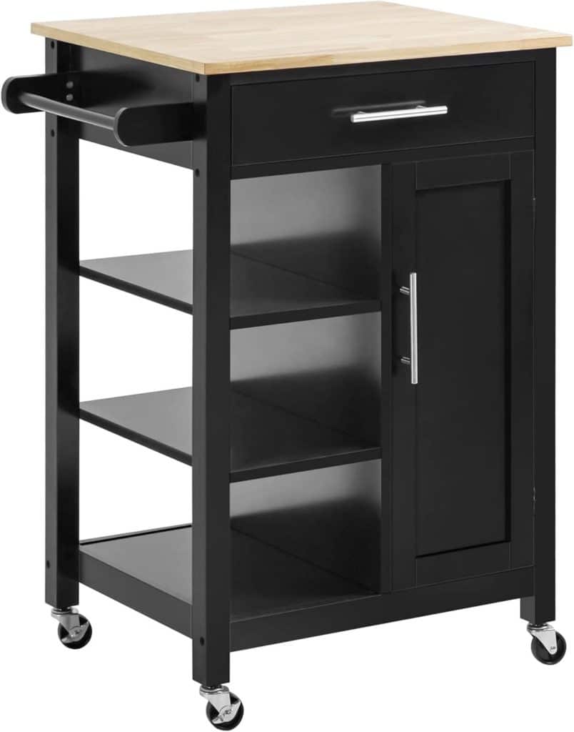 Test : desserte de cuisine HOMCOM à roulettes