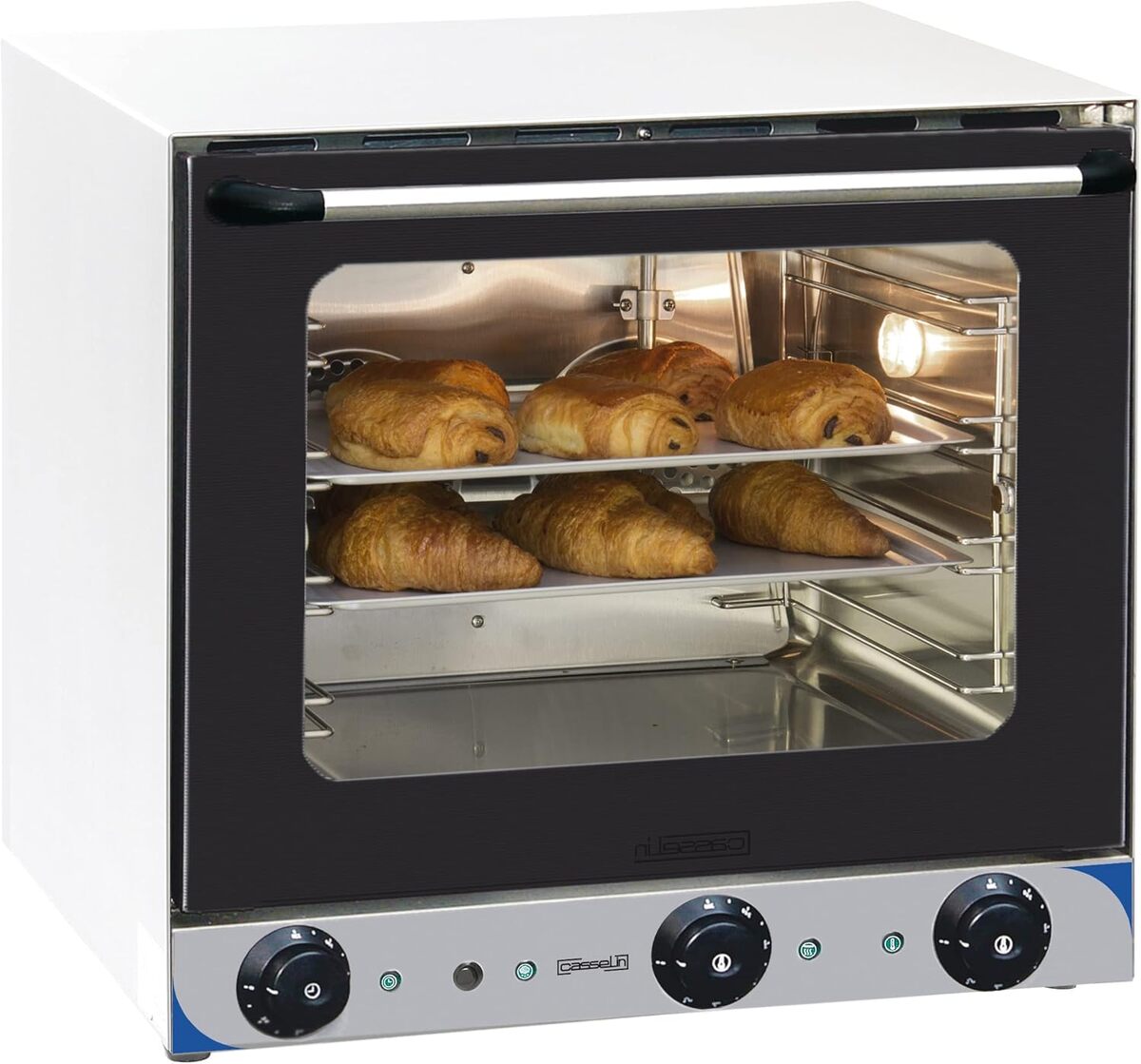 Test du four Casselin CFCV2 : convection et vapeur