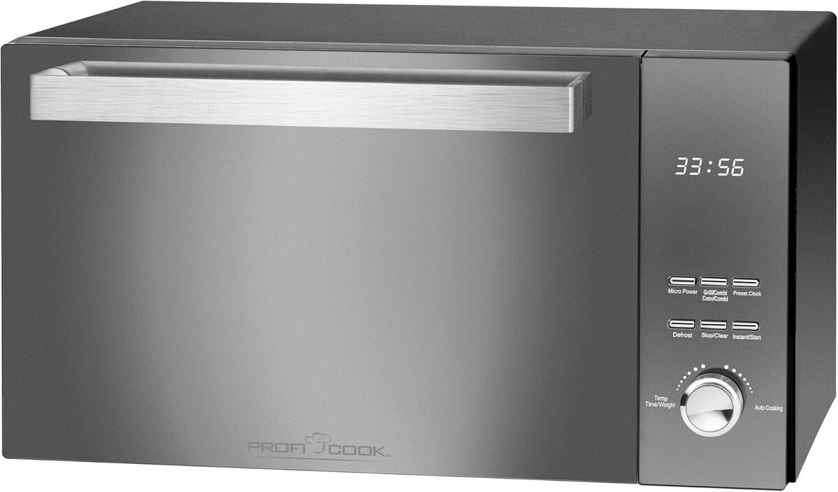 Test du ProfiCook PC-MWG 1204 : micro-ondes avec gril, 23 L et double vitrage
