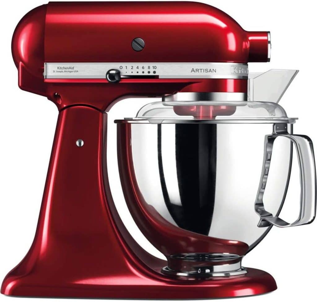 Test du robot pâtissier KitchenAid Artisan rouge pourpre : puissance et polyvalence