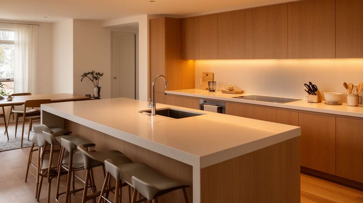 Am&eacute;nager un &icirc;lot central multifonction