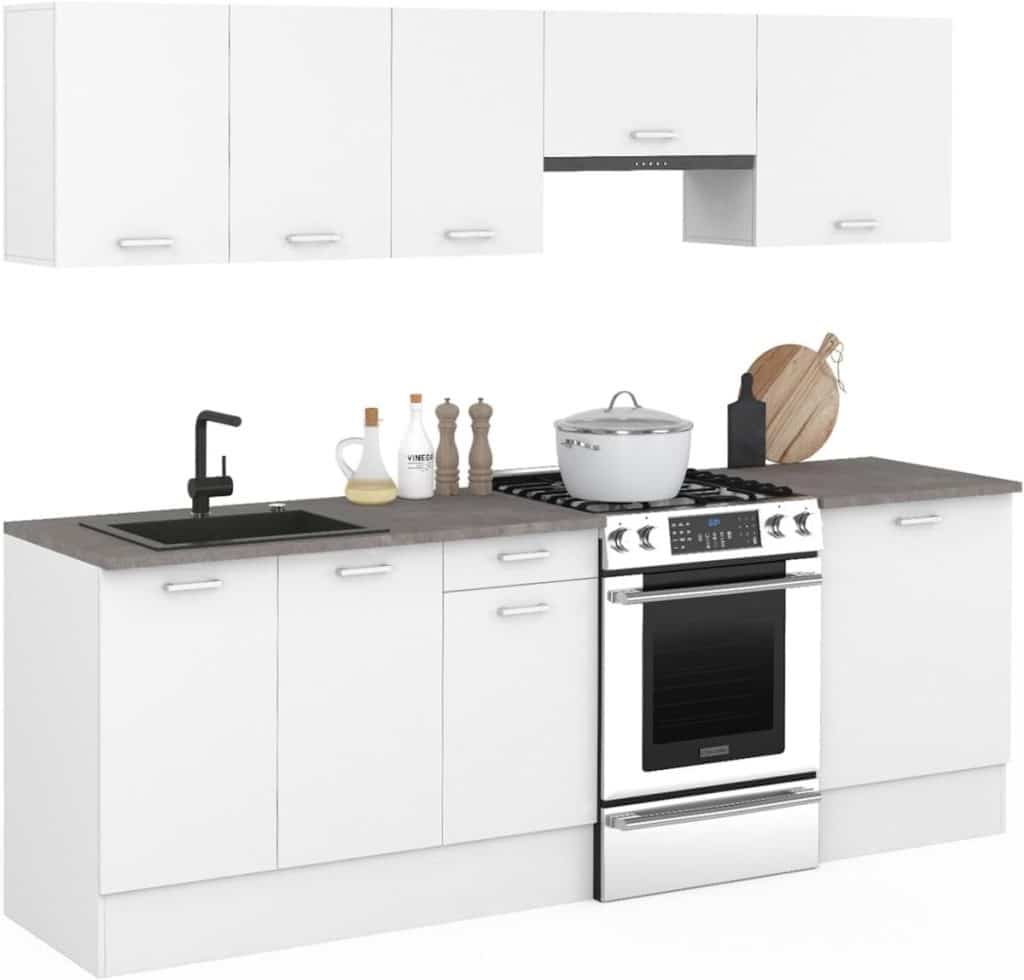 Test : cuisine complète IDMarket SUBTIL 240 cm