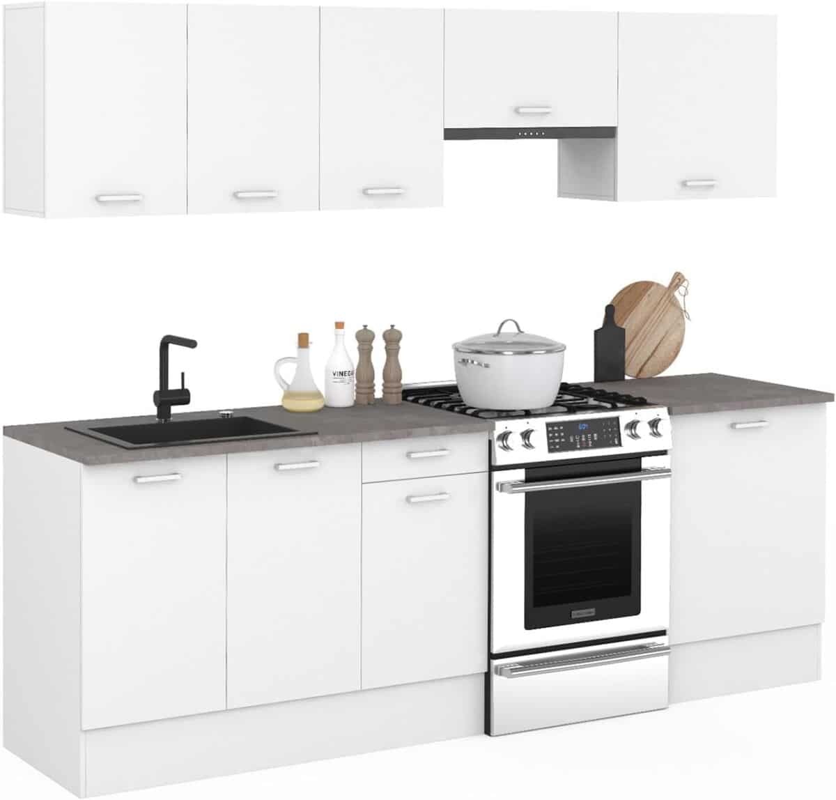 Test : cuisine complète IDMarket SUBTIL 240 cm