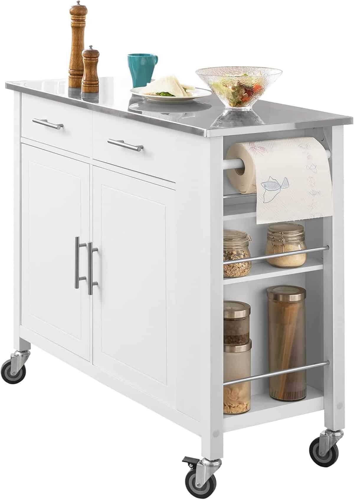 Test de la desserte roulante multifonctionnelle SoBuy FKW108-W