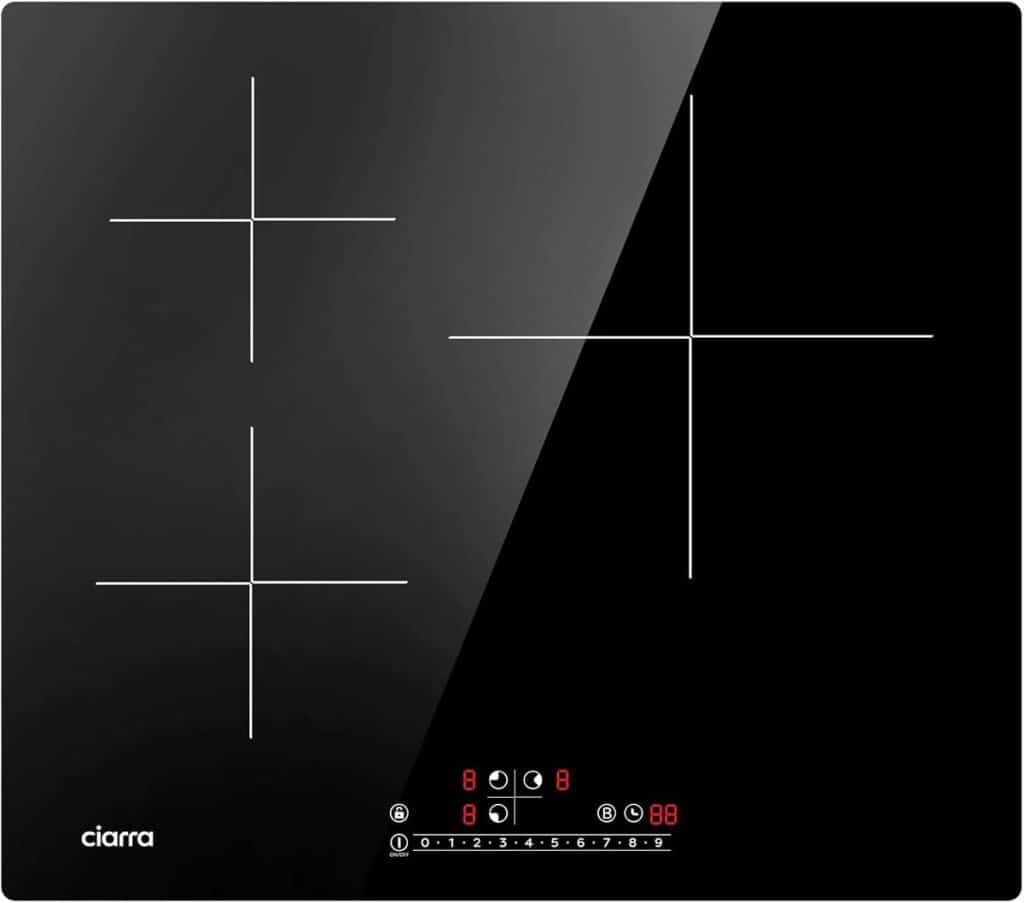 Test de la plaque à induction CIARRA CBBIH3B : puissance et sécurité
