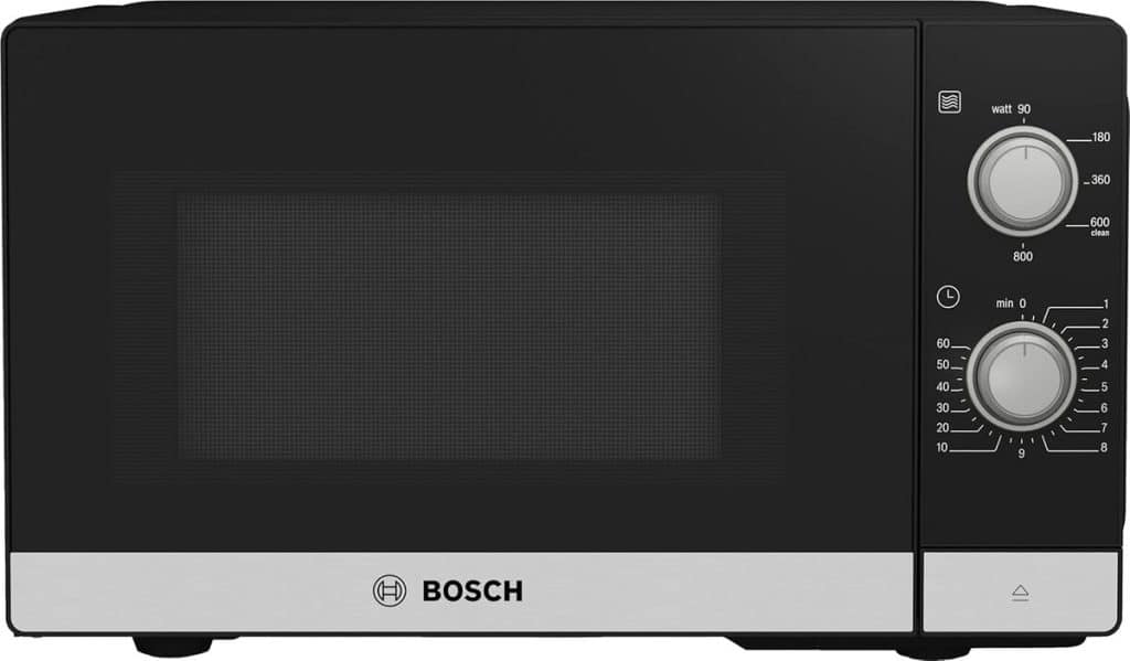 Test : micro-ondes Bosch Série 2 FFL020MS2 inox