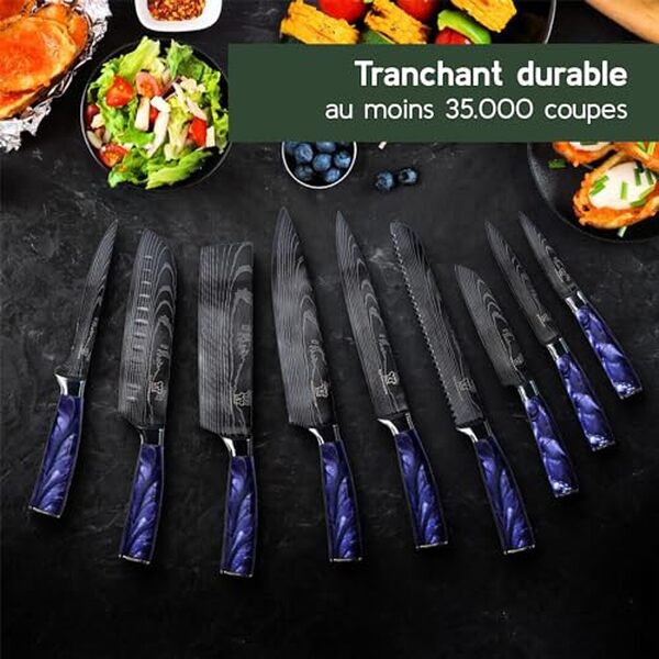 Découvrez notre test complet des couteaux Küchenkompane Pinku en acier inoxydable : analyse de la qualité, du design et des performances pour une cuisine haut de gamme