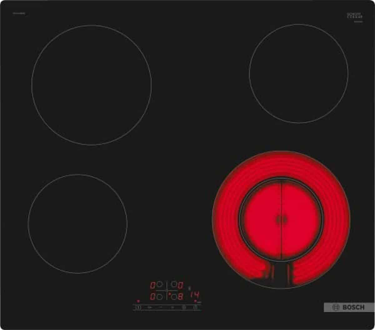 Test Bosch PKF611BB8E : plaque de cuisson vitrocéramique 6600 W