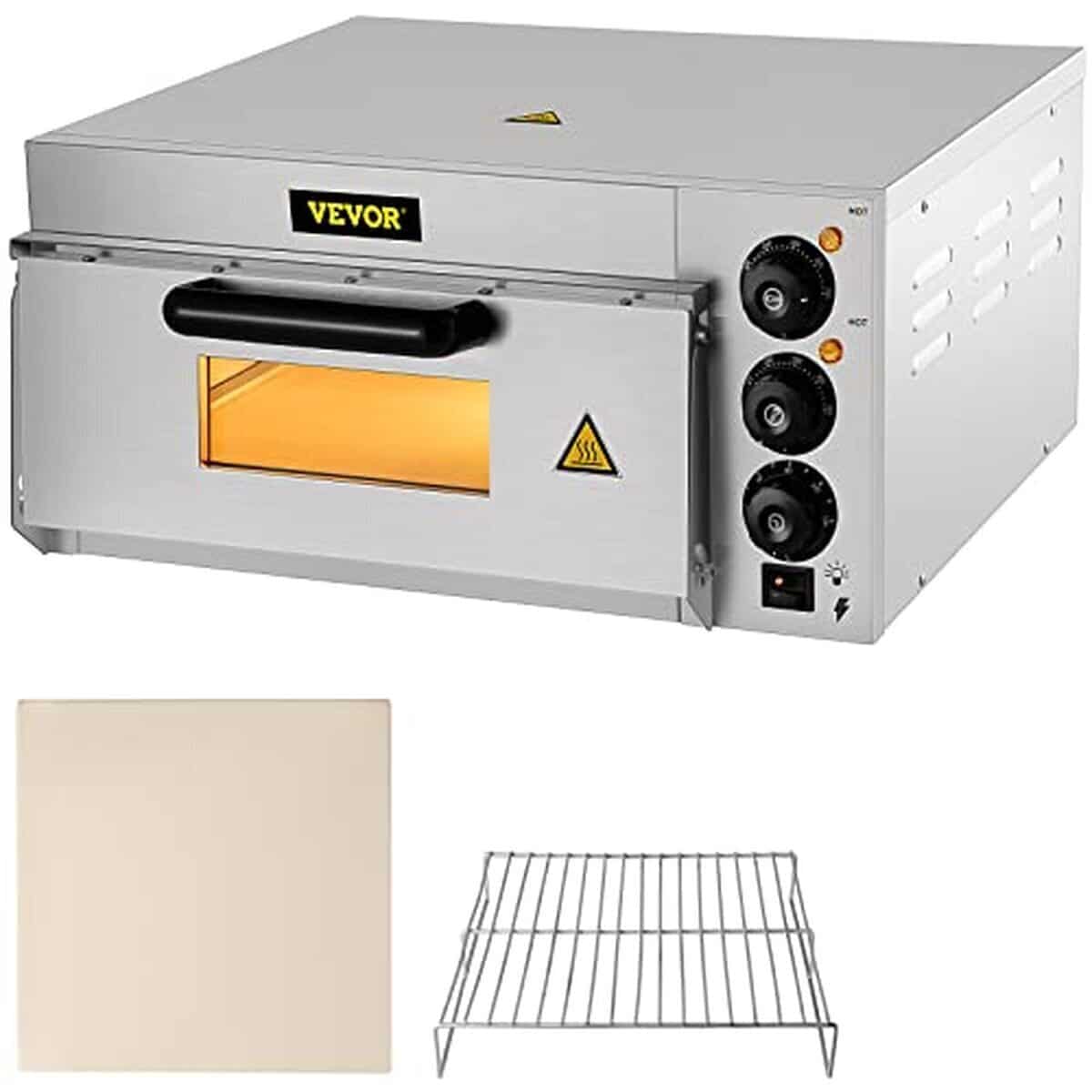 Test du mini-four Vevor 3000 W : l'efficacité inox pour vos pizzas
