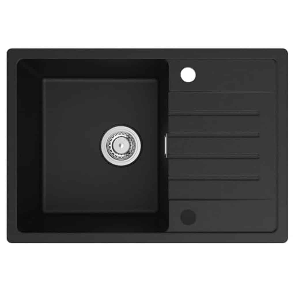 Test : évier Cecipa en granit avec égouttoir 65 x 45 cm