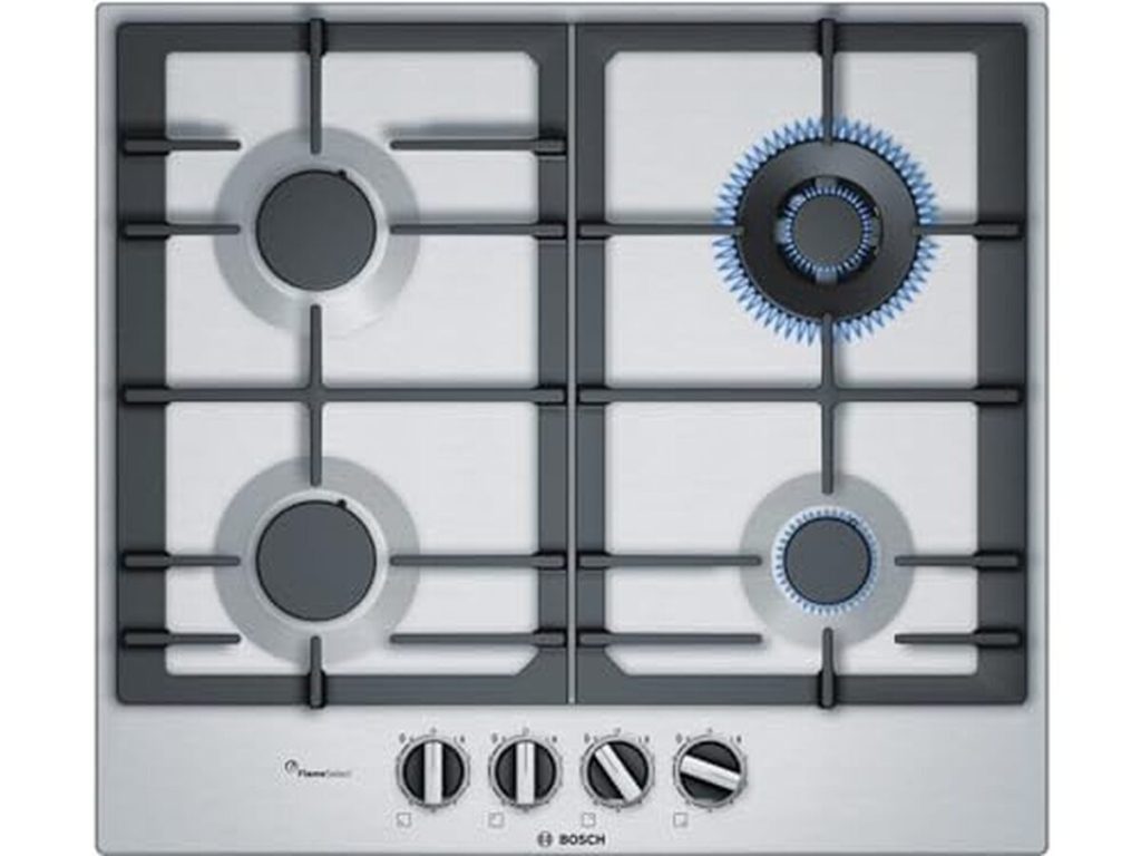 Test : plaque de cuisson Bosch Série 6 PCH6A5C90D, 60 cm, flameSelect