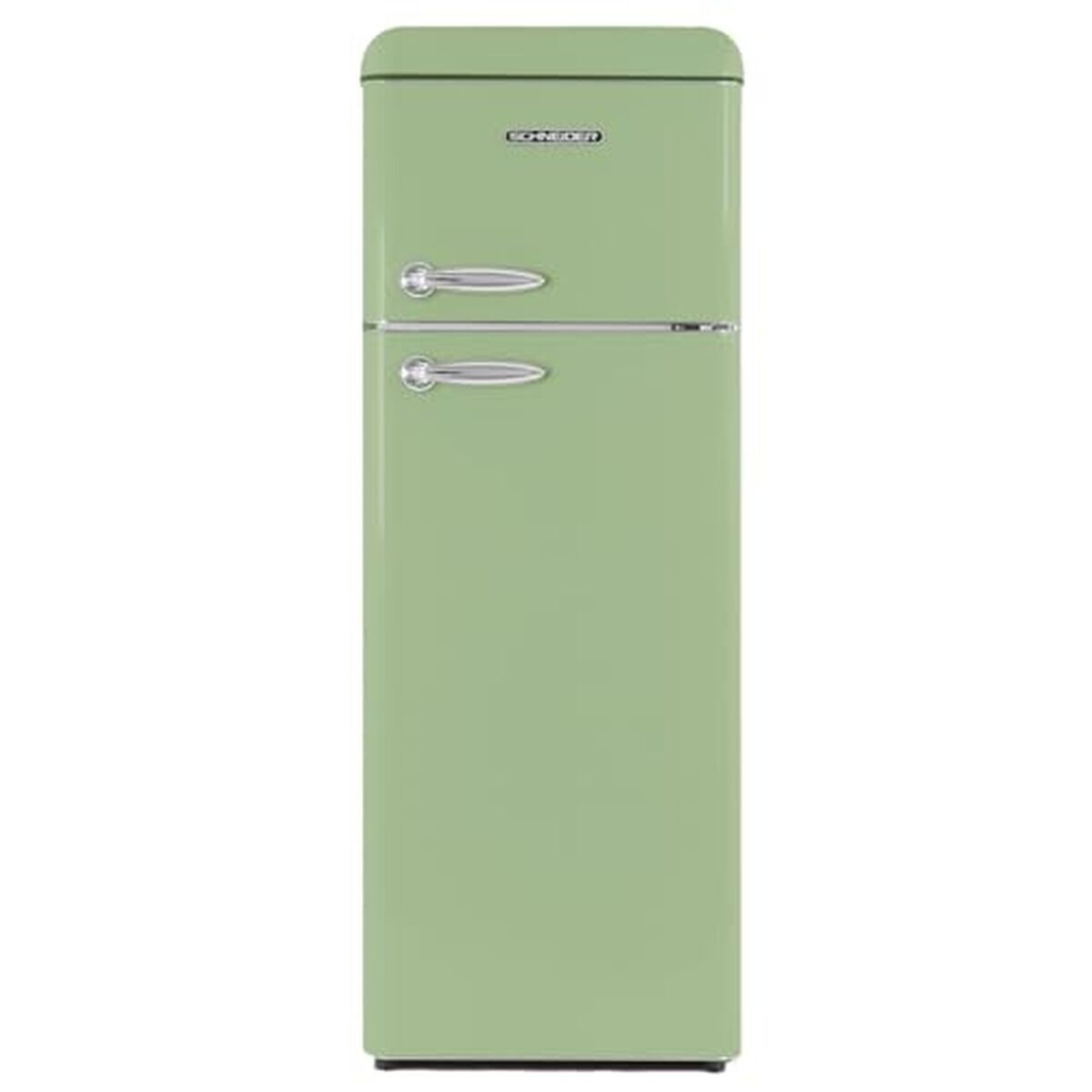 Test : réfrigérateur schneider SCDD208VVA, froid statique 211L vert amande