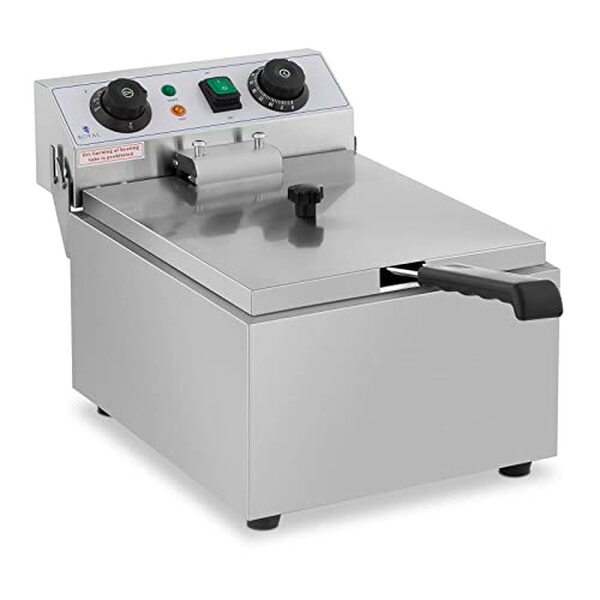 Découvrez notre analyse complète de la friteuse électrique Royal Catering RCTF 10EB : design intuitif, performance et facilité d'utilisation impressionnantes pour une cuisine sans stress