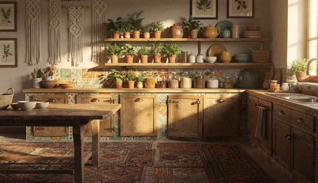 Indispensables pour une Décoration Bohème en Cuisine