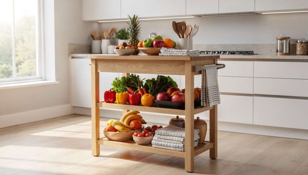 Dessertes de cuisine : la nouvelle tendance pour un espace optimisé