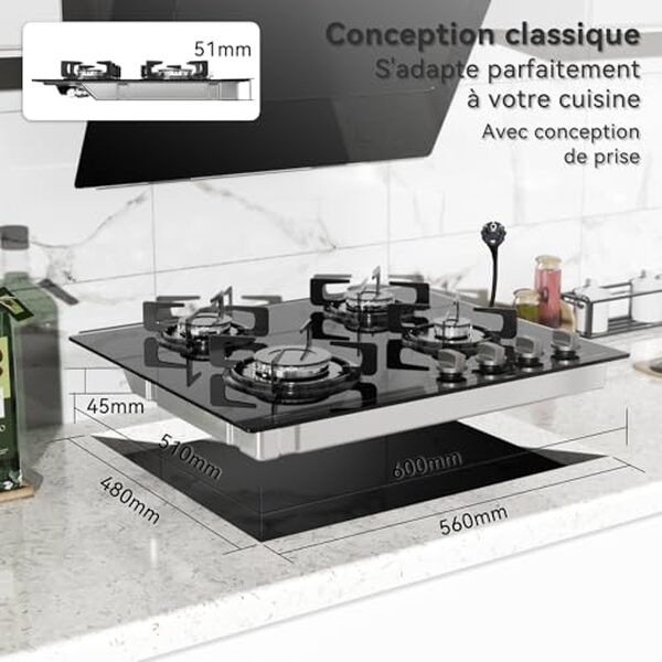 Découvrez notre test complet de la plaque gaz encastrable magicplux 60cm : performance, design et efficacité énergétique évalués pour vous guider dans votre choix.