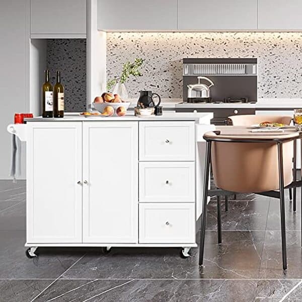 Découvrez notre test détaillé de la desserte de cuisine Costway sur roulettes, équipée d'un plateau en inox pour optimiser votre espace culinaire avec élégance et praticité.