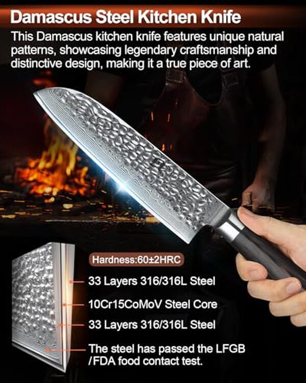 Découvrez notre test approfondi des couteaux de cuisine Xinzuo He : performance, élégance du manche en pakkawood et bloc en bois magnétique.