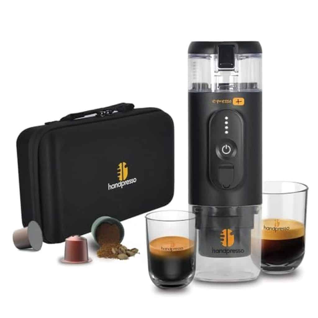 Test de la cafetière portable Handpresso E-PRESSO+ : parfaite pour le voyage