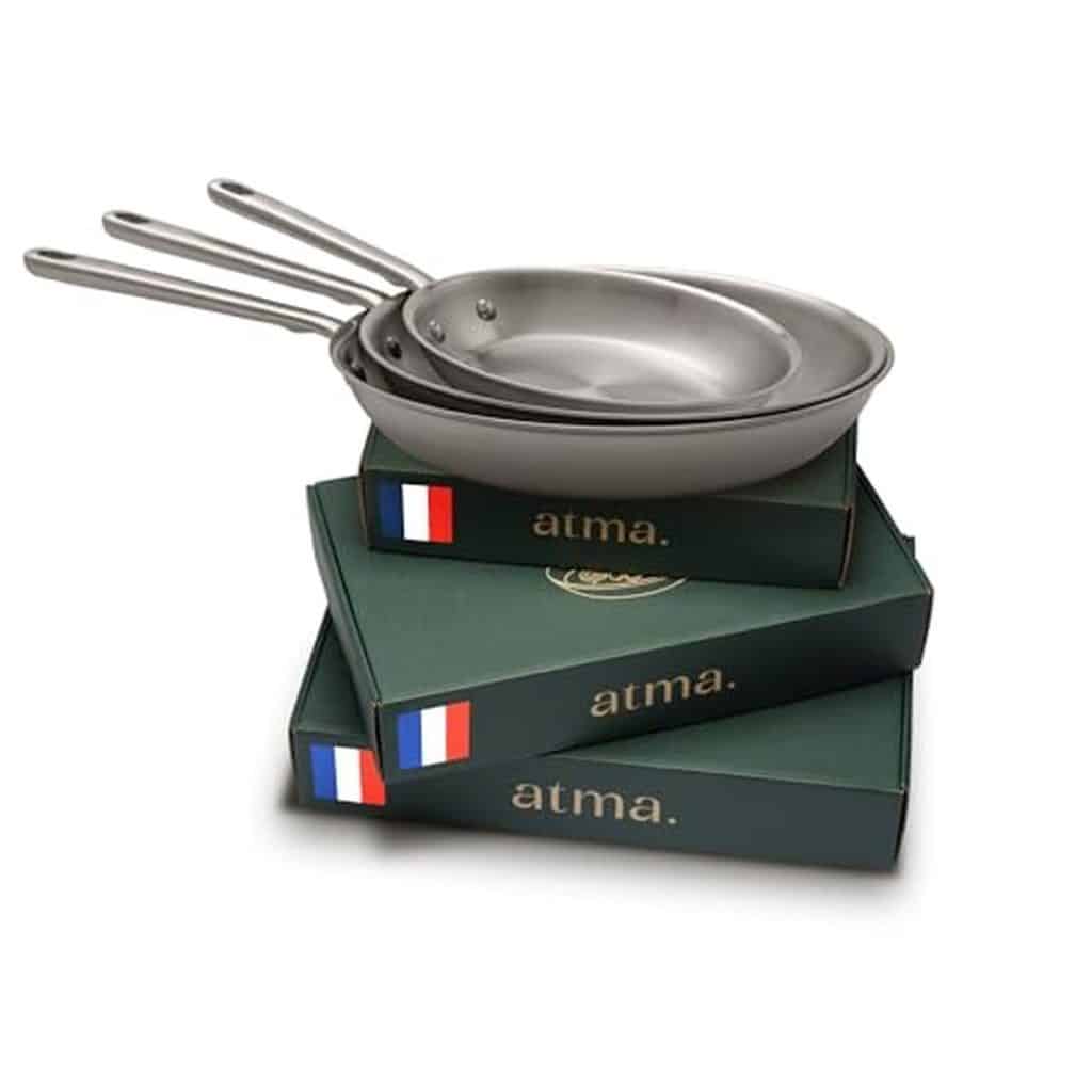 Test du set de poêles inox Atma : efficacité et qualité françaises