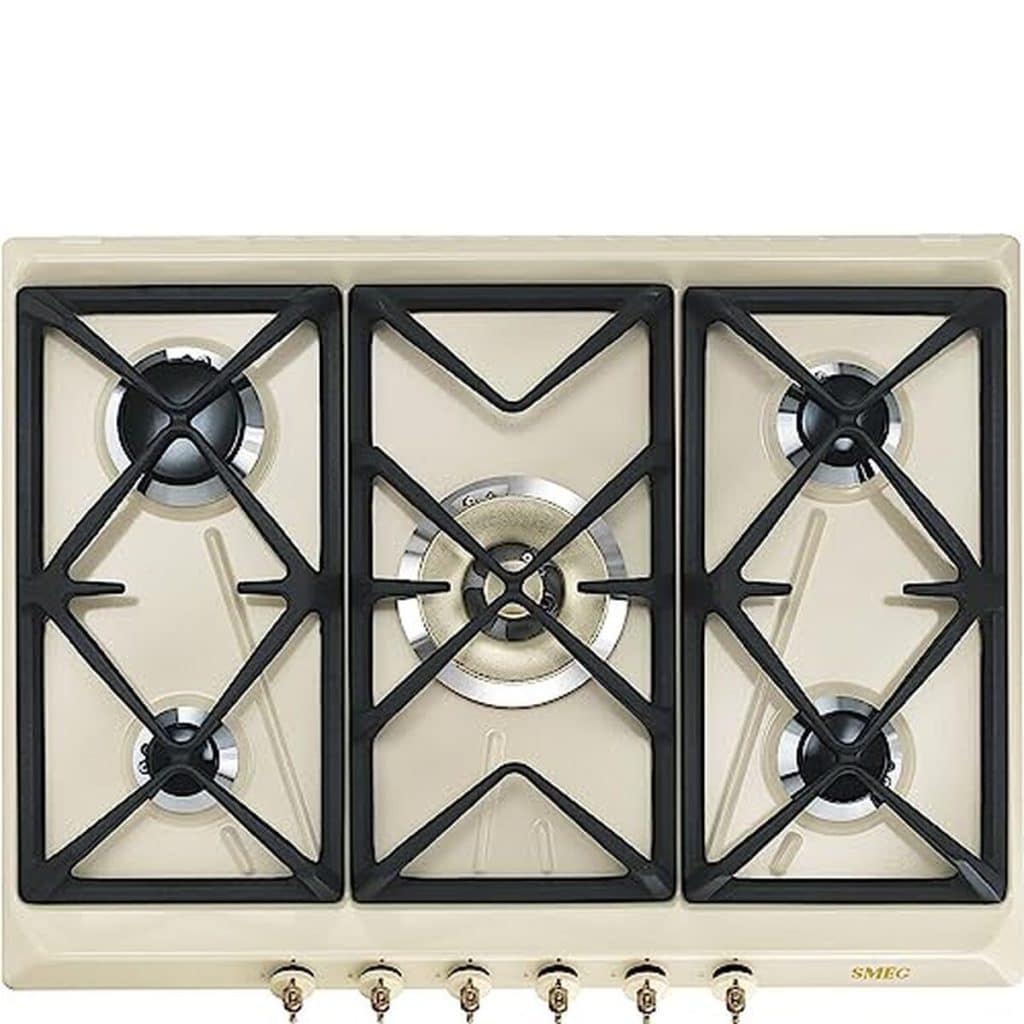Test SMEG SRV876POGH : plaque de cuisson à gaz performante