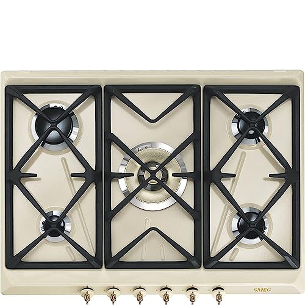 Test SMEG SRV876POGH : plaque de cuisson à gaz performante