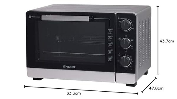 Découvrez le mini four Brandt FC405MS : un allié incontournable pour une cuisine performante et polyvalente. Explorez ses fonctionnalités innovantes, ses performances exceptionnelles et son adaptabilité à tous vos besoins culinaires.
