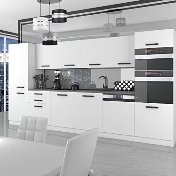 Découvrez notre test complet de la cuisine belini naomi 360 cm : design moderne, fonctionnalité innovante et finition blanc mat éblouissante pour une cuisine élégante et pratique.