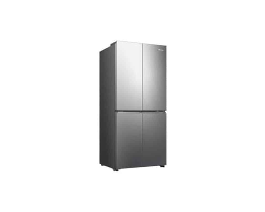 Test du réfrigérateur américain Hisense RQ5P470SEIE : 4 portes et classe E en inox