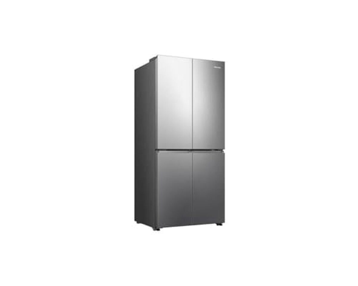 Test du réfrigérateur américain Hisense RQ5P470SEIE : 4 portes et classe E en inox